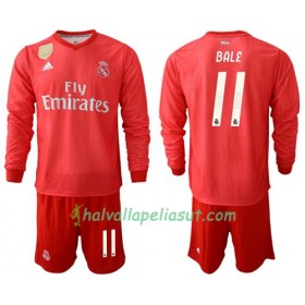 Jalkapallo Pelipaidat Real Madrid Bale 11 Lasten 3 Paita 2018-2019 Pitkähihainen